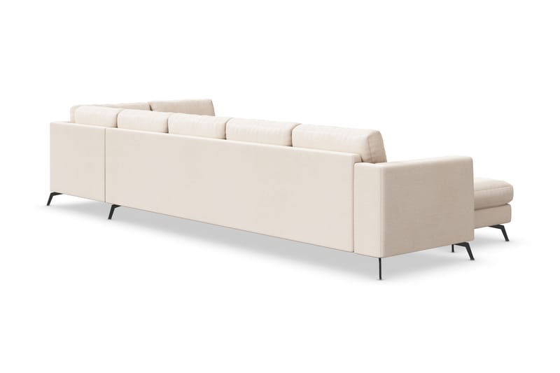 NASHVILLE LYX U-soffa med Schäslong Höger Beige - Möbler - Vardagsrum - Soffor - U-soffor