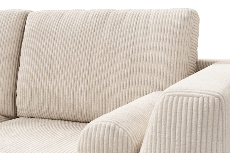 NASHVILLE LYX U-soffa med Schäslong Vänster Beige - Möbler - Vardagsrum - Soffor - U-soffor