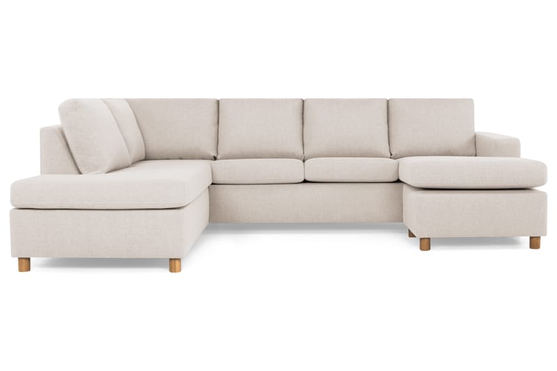 NEW YORK U-soffa Large Divan Höger Beige - Möbler - Vardagsrum - Soffor - U-soffor