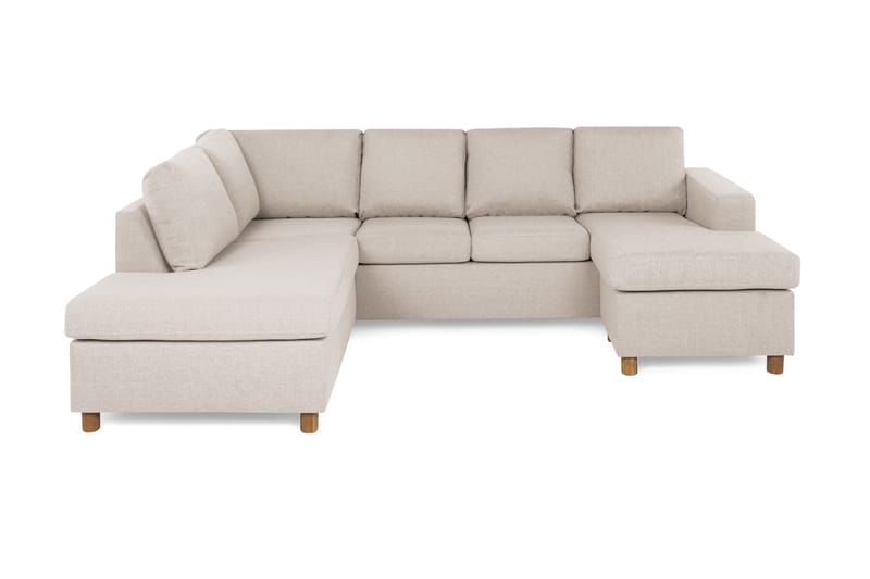 NEW YORK U-soffa Large Divan Höger Beige - Möbler - Vardagsrum - Soffor - U-soffor