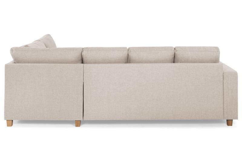 NEW YORK U-soffa Large Divan Vänster Beige - Möbler - Vardagsrum - Soffor - U-soffor