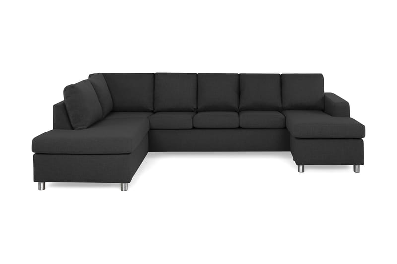 NEW YORK U-soffa XL Divan Höger Antracit - Möbler - Vardagsrum - Soffor - U-soffor