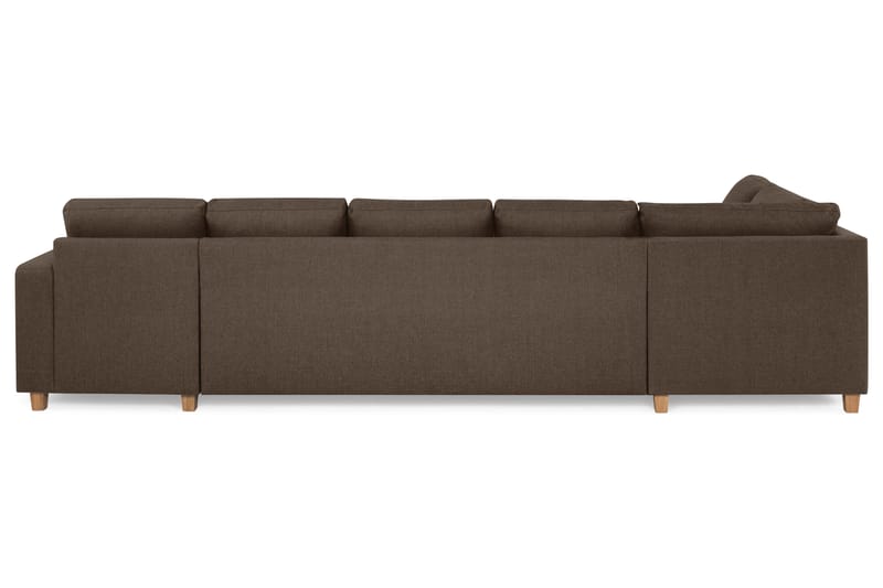 NEW YORK U-soffa XL Divan Höger Brun - Möbler - Vardagsrum - Soffor - U-soffor