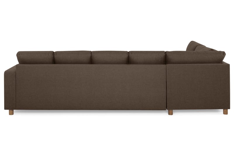 NEW YORK U-soffa XL Divan Höger Brun - Möbler - Vardagsrum - Soffor - U-soffor