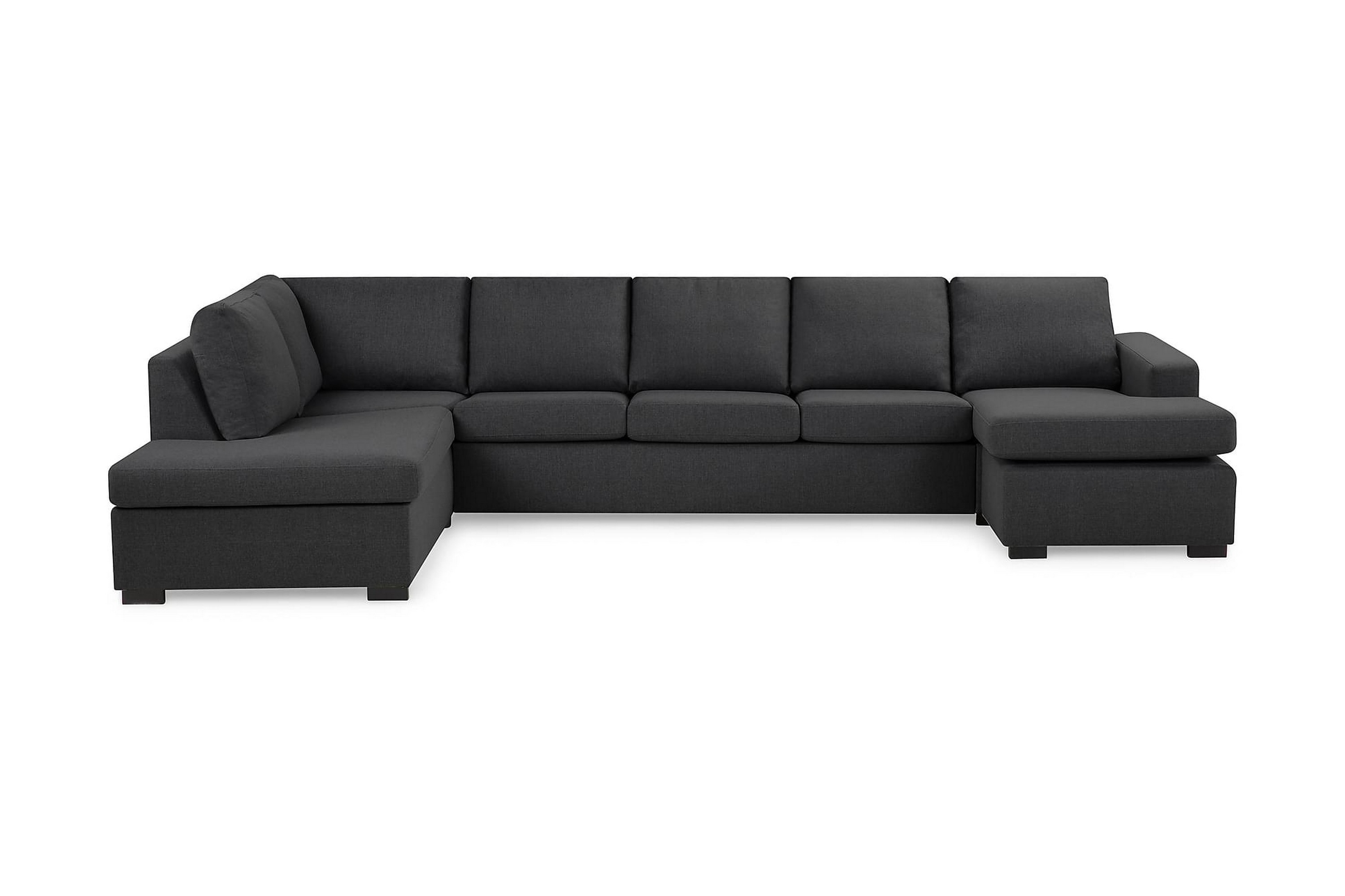 Scandinavian Choice NEW YORK U-soffa XL Divan Höger Mörkgrå - U-soffor