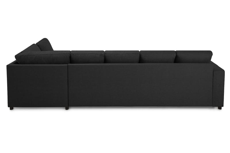 NEW YORK U-soffa XL Divan Vänster Antracit - Möbler - Vardagsrum - Soffor - U-soffor