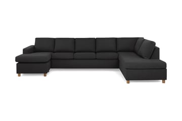 NEW YORK U-soffa XL Divan Vänster Antracit