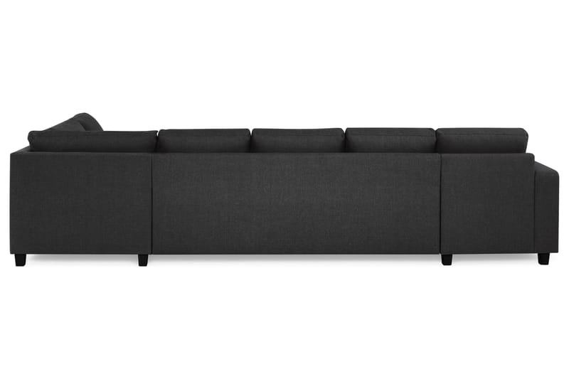 NEW YORK U-soffa XL Divan Vänster Antracit - Möbler - Vardagsrum - Soffor - U-soffor