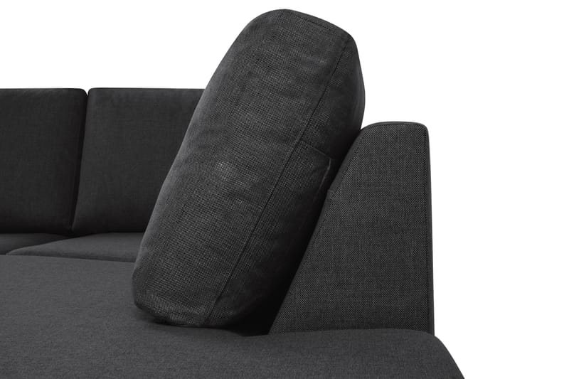 NEW YORK U-soffa XL Divan Vänster Antracit - Möbler - Vardagsrum - Soffor - U-soffor