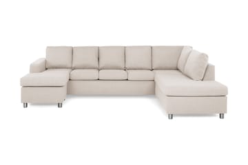 NEW YORK U-soffa XL Divan Vänster Beige