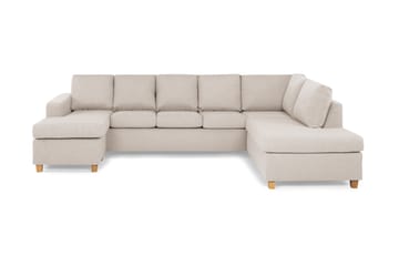 NEW YORK U-soffa XL Divan Vänster Beige