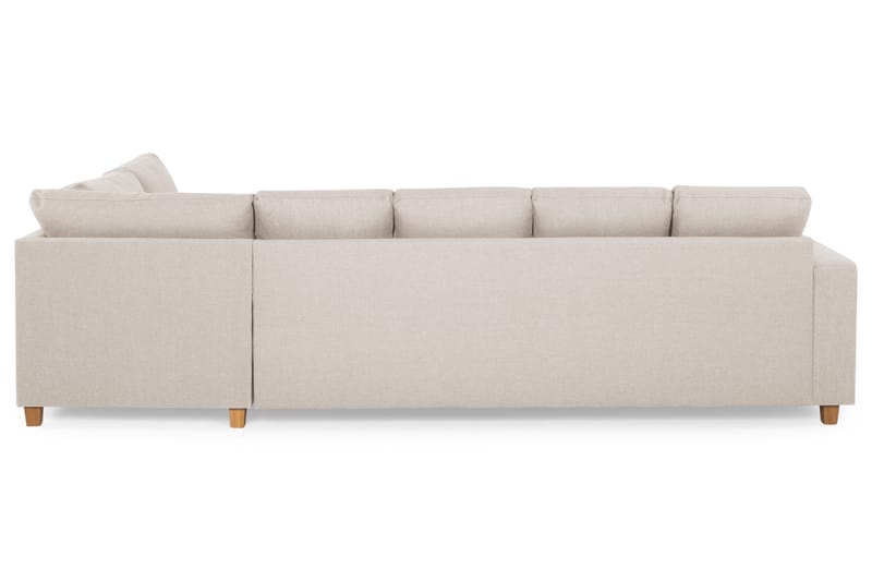 NEW YORK U-soffa XL Divan Vänster Beige - Möbler - Vardagsrum - Soffor - U-soffor