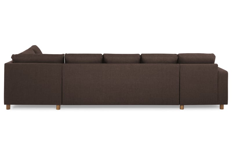 NEW YORK U-soffa XL Divan Vänster Brun - Möbler - Vardagsrum - Soffor - U-soffor