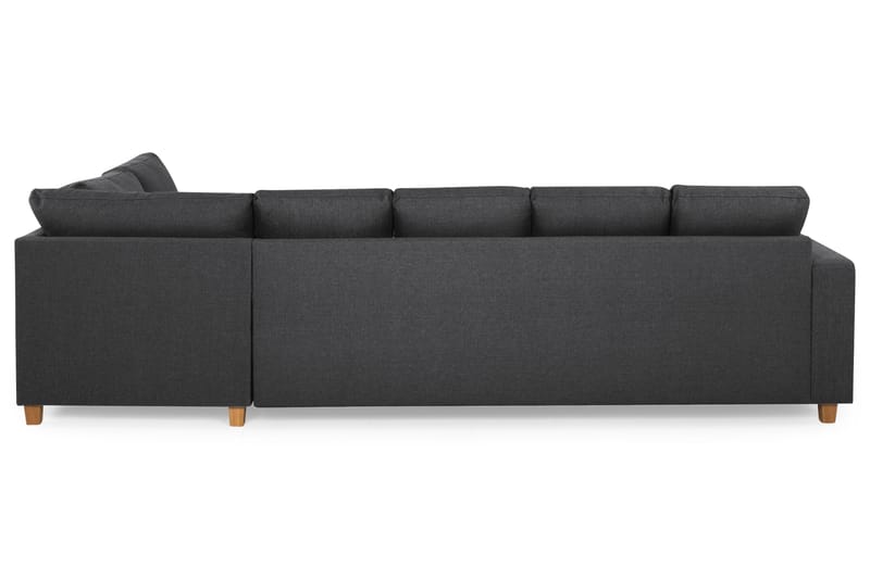 NEW YORK U-soffa XL Divan Vänster Mörkgrå - Möbler - Vardagsrum - Soffor - U-soffor