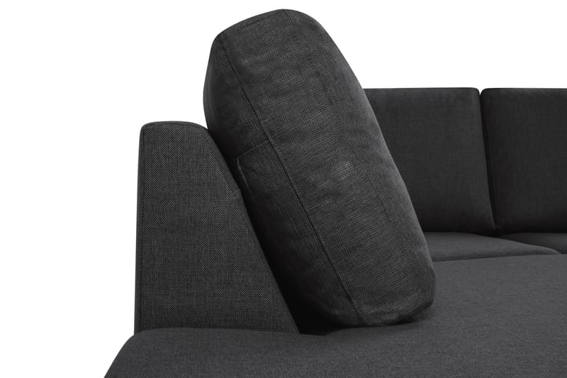 NEW YORK U-soffa XXL Divan Höger Antracit - Möbler - Vardagsrum - Soffor - U-soffor