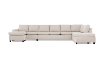 NEW YORK U-soffa XXL Divan Vänster Beige