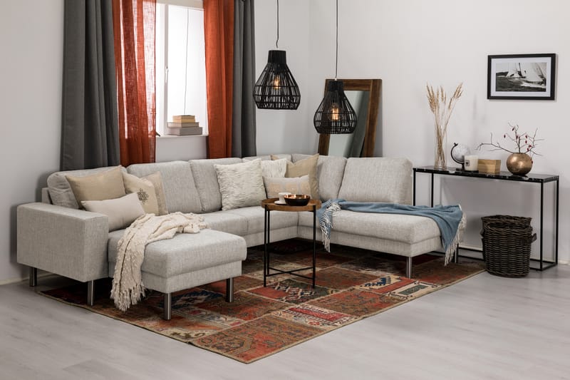 RIMELLA U-soffa med Divan Vänster Beige - Möbler - Vardagsrum - Soffor - U-soffor