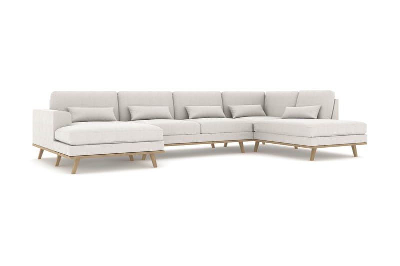 TULSA U-Soffa Linne Beige - Möbler - Vardagsrum - Soffor - U-soffor