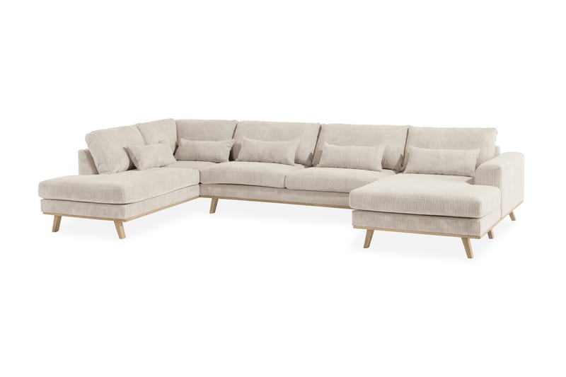 TULSA U-Soffa Manchester Beige - Möbler - Vardagsrum - Soffor - U-soffor