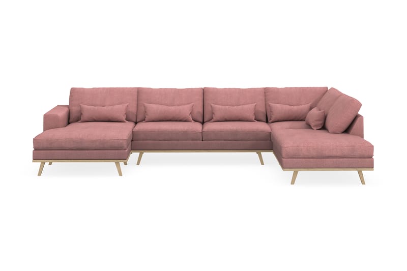 TULSA U-Soffa Rosa - Möbler - Vardagsrum - Soffor - U-soffor