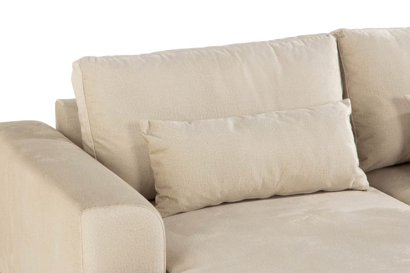 TULSA U-Soffa Sammet Beige - Möbler - Vardagsrum - Soffor - U-soffor