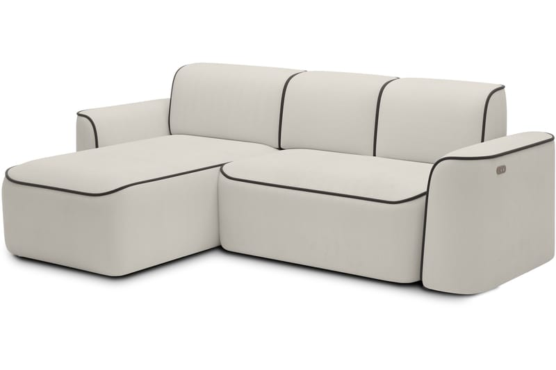 Ume 4-sits Soffa med Divan Beige - Möbler - Vardagsrum - Soffor - Divansoffa & schäslong