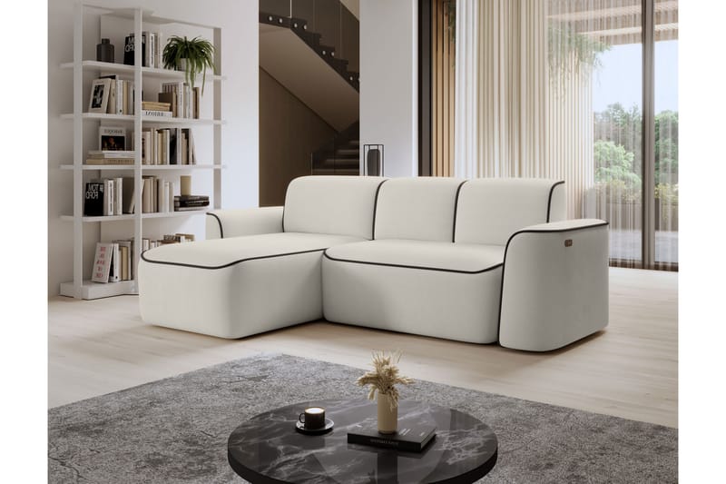 Ume 4-sits Soffa med Divan Beige - Möbler - Vardagsrum - Soffor - Divansoffa & schäslong