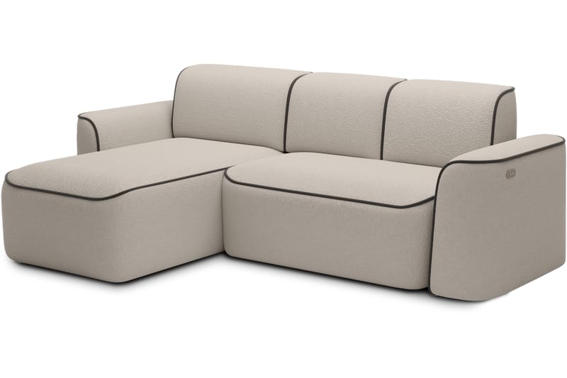 Ume 4-sits Soffa med Divan Beige - Möbler - Vardagsrum - Soffor - Divansoffa & schäslong