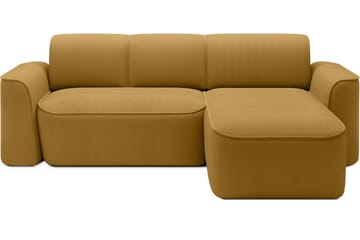 Ume 4-sits Soffa med Divan Gul