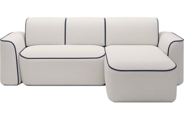 Ume 4-sits Soffa med Divan Vit