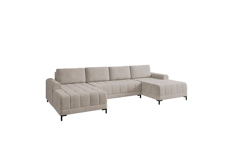 Vilshult Soffa Dubbeldivan 4-sits - Beige - Möbler - Vardagsrum - Soffor - U-soffor