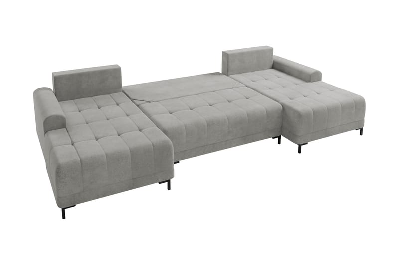 Vilshult Soffa Dubbeldivan 4-sits - Ljusgrå - Möbler - Vardagsrum - Soffor - U-soffor