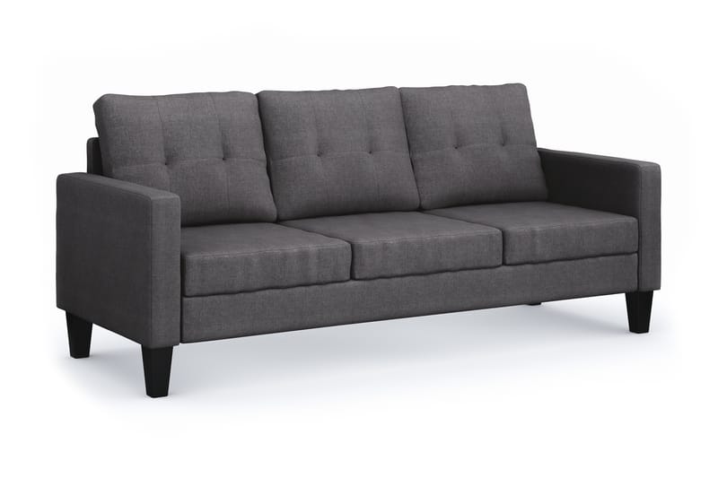 Vislanda 3-sits Soffa - Grå - Möbler - Vardagsrum - Soffor - 3-sits soffor