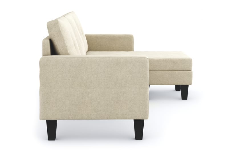 Vislanda 3-sits Soffa med Divan - Beige - Möbler - Vardagsrum - Soffor - Divansoffa & schäslong