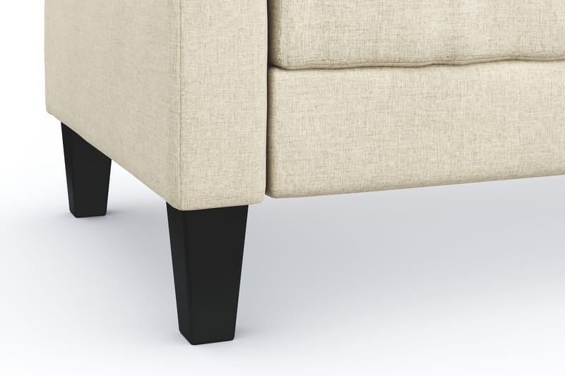 Vislanda 3-sits Soffa med Divan - Beige - Möbler - Vardagsrum - Soffor - Divansoffa & schäslong