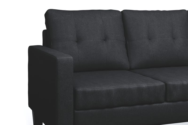 Vislanda 3-sits Soffa - Svart - Möbler - Vardagsrum - Soffor - 3-sits soffor