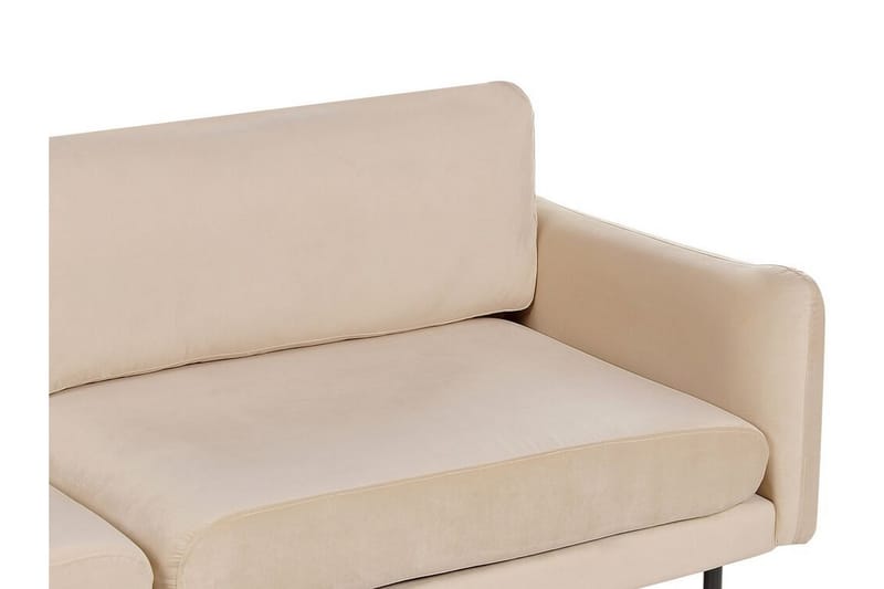 Woodal Soffa 3-sits - Beige/Svart - Möbler - Vardagsrum - Soffor - 3-sits soffor