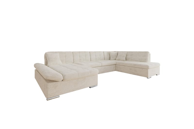 Zumar Soffa med Divan och Schäslong 4-sits - Beige - Möbler - Vardagsrum - Soffor - U-soffor