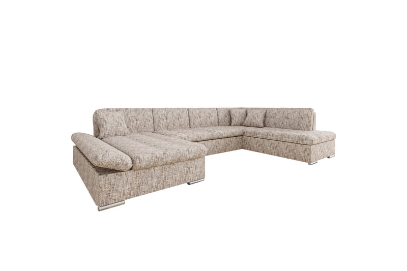 Zumar Soffa med Divan och Schäslong 4-sits - Flerfärgad/Beige - Möbler - Vardagsrum - Soffor - U-soffor