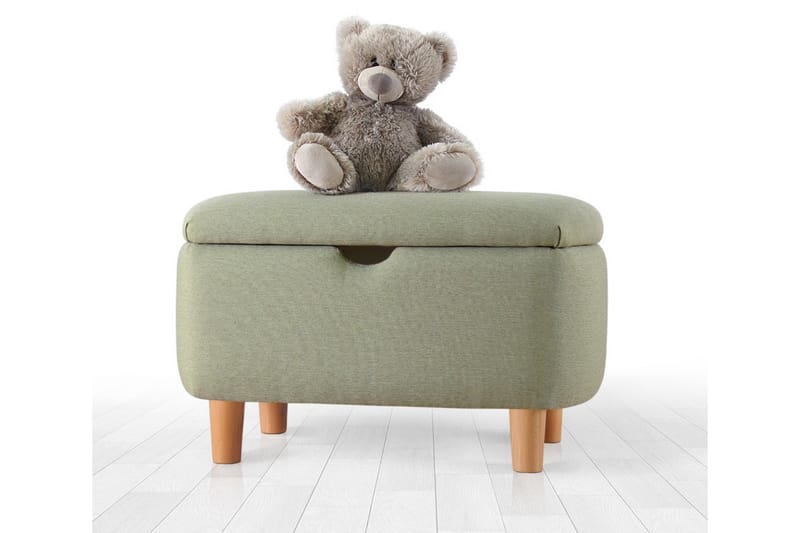 Anaro Sittpuff 61 cm Rektangulär Grön - Möbler - Vardagsrum - Stolar & sittmöbler - Sittpuff