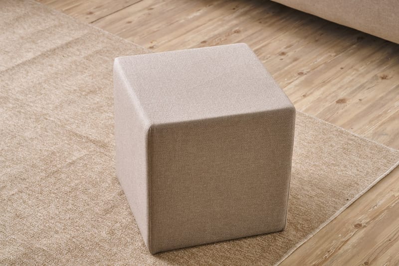 Azoula Sittpuff 40 cm - Beige - Möbler - Vardagsrum - Stolar & sittmöbler - Sittpuff