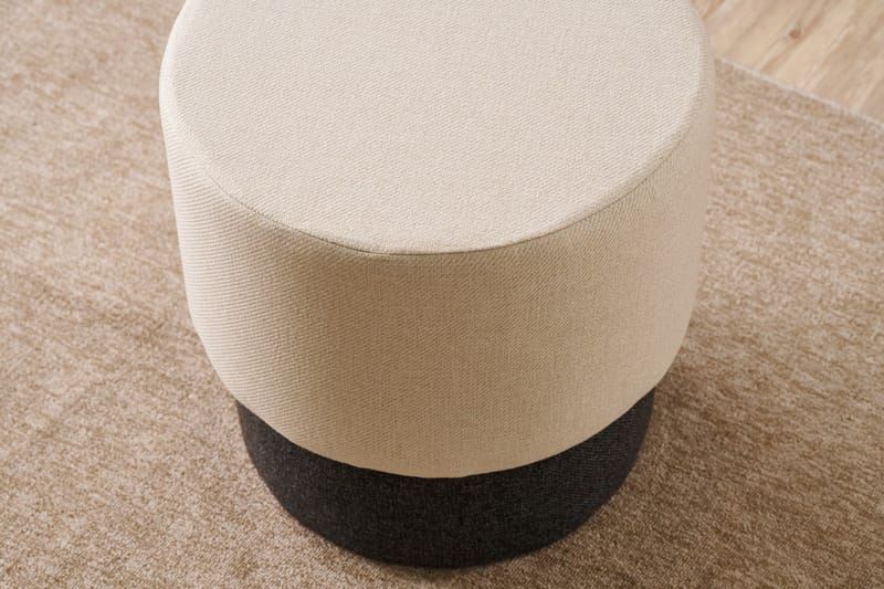 Geno Sittpuff 40 cm - Cream - Möbler - Vardagsrum - Stolar & sittmöbler - Sittpuff