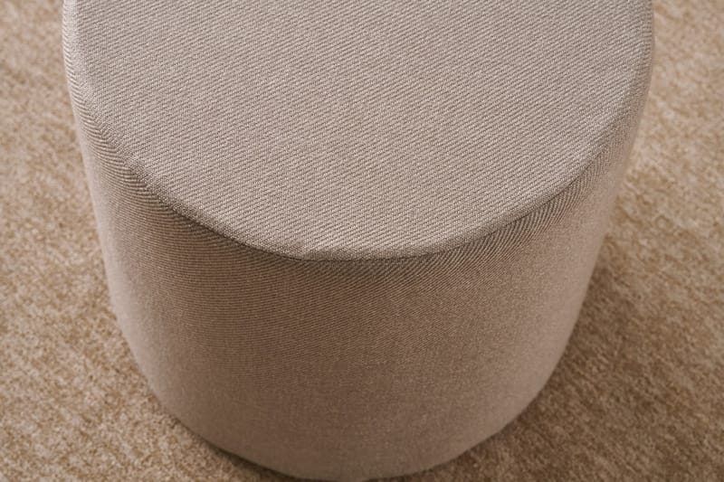 Glendon Sittpuff 40 cm - Beige - Möbler - Vardagsrum - Stolar & sittmöbler - Sittpuff