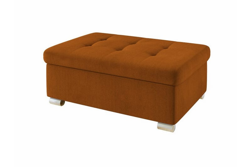 Trefor Fotpall 70 cm Mörk Orange - Möbler - Vardagsrum - Stolar & sittmöbler - Pallar - Fotpall