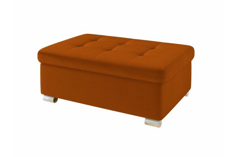 Trefor Fotpall 70 cm Mörk Orange - Möbler - Vardagsrum - Stolar & sittmöbler - Pallar - Fotpall