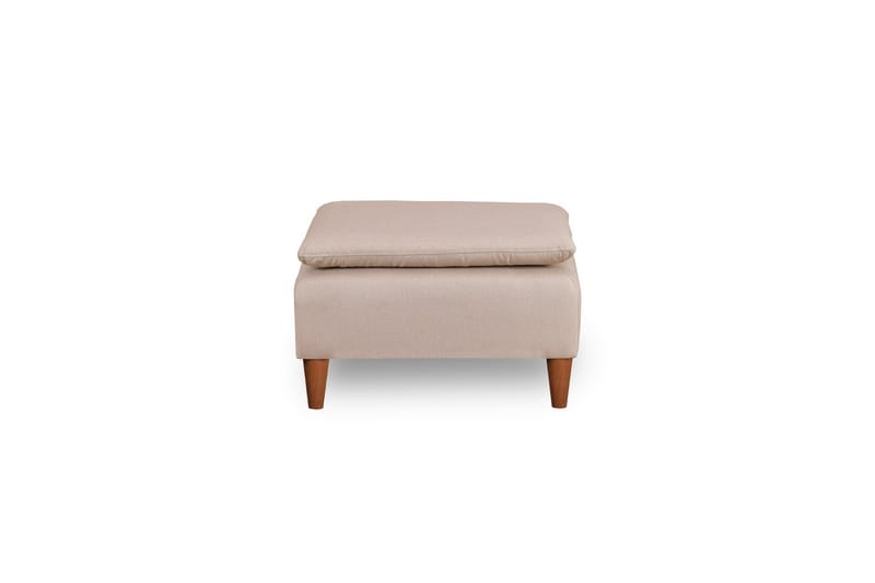 Lungo  Fotpall 75 cm Beige - Möbler - Vardagsrum - Stolar & sittm�öbler - Pallar - Fotpall