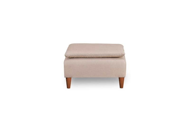 Lungo  Fotpall 75 cm Beige - Möbler - Vardagsrum - Stolar & sittmöbler - Pallar - Fotpall