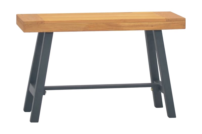 Bänk 80 cm massiv teak - Brun - Möbler - Vardagsrum - Stolar & sittmöbler - Sittbänk