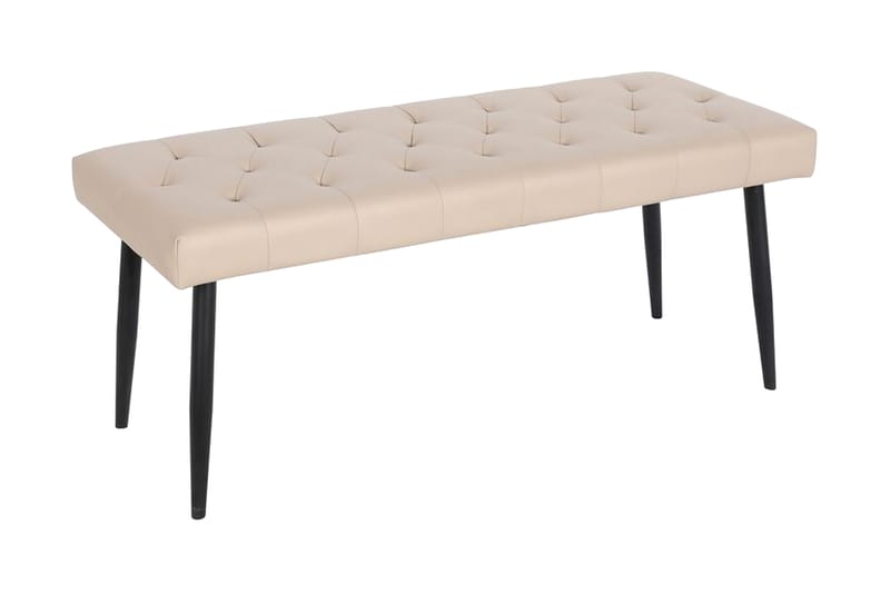 CADIENNE Sängbänk 104 cm Beige/Konstläder - Möbler - Vardagsrum - Stolar & sittmöbler - Sittbänk