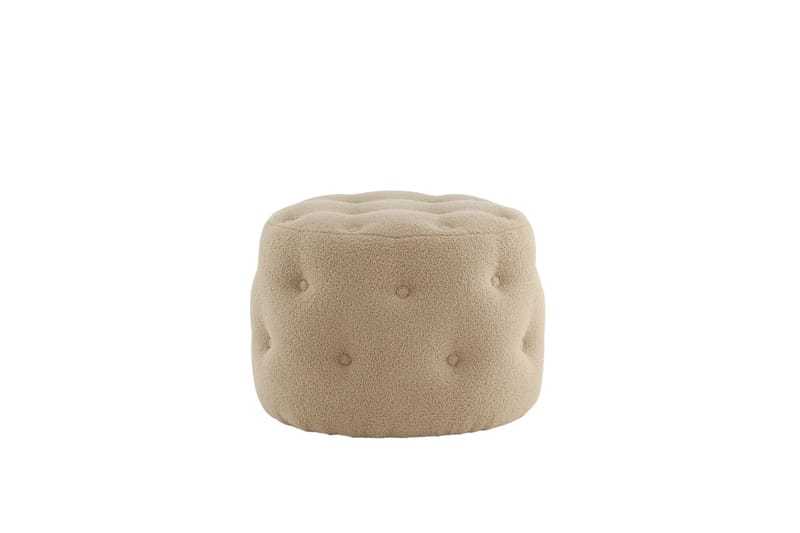 Benjamin Sittpuff - Beige - Möbler - Vardagsrum - Stolar & sittmöbler - Sittpuff